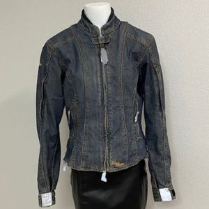 Tourmaster Indigo Women's Motorcycle Denim Jacket